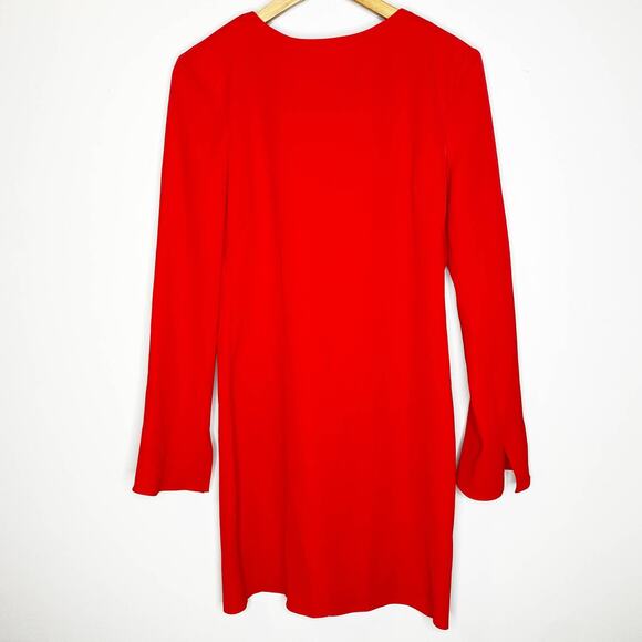 Nocturne Red Mini Shift Dress EU 38 - Picture 2 of 8